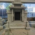 新疆 芝麻灰高档墓碑、土墓，一套也支持定做