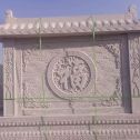 新疆 芝麻白花岗岩屏风，照壁，影壁