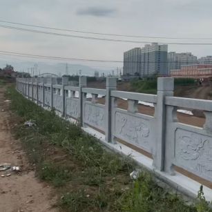 新疆 石材河道栏杆
