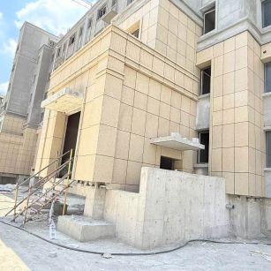 新疆 黄金麻干挂，工地实拍