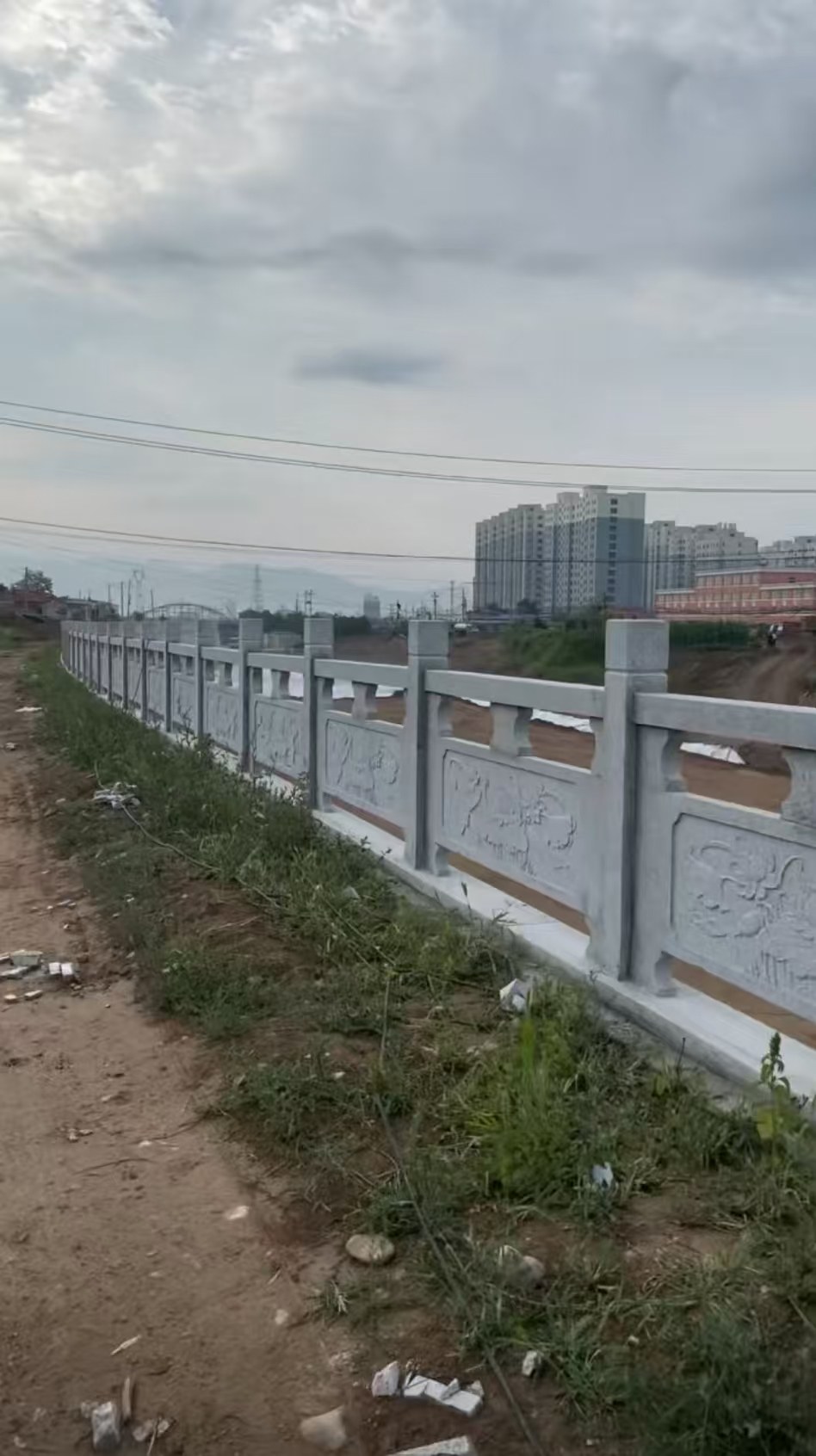 新疆 石材河道栏杆